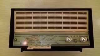 Radio TSF Philips Type B2x02 A/71, restaurée, année : 1962.